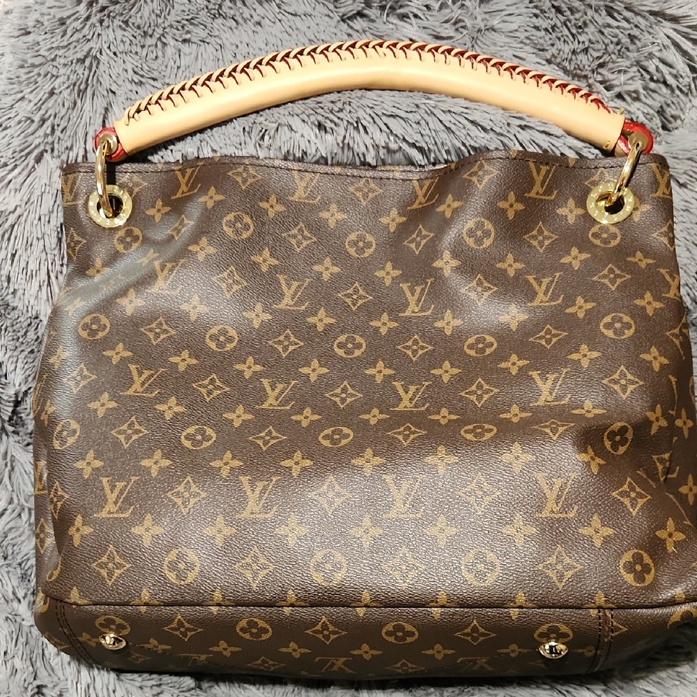 Brown Monogram Shoulder Bag